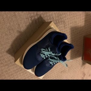 Adidas blue sneakers